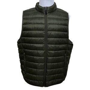 Club Room NWT Quilted Packable Vest Puffer Jacket Men XL